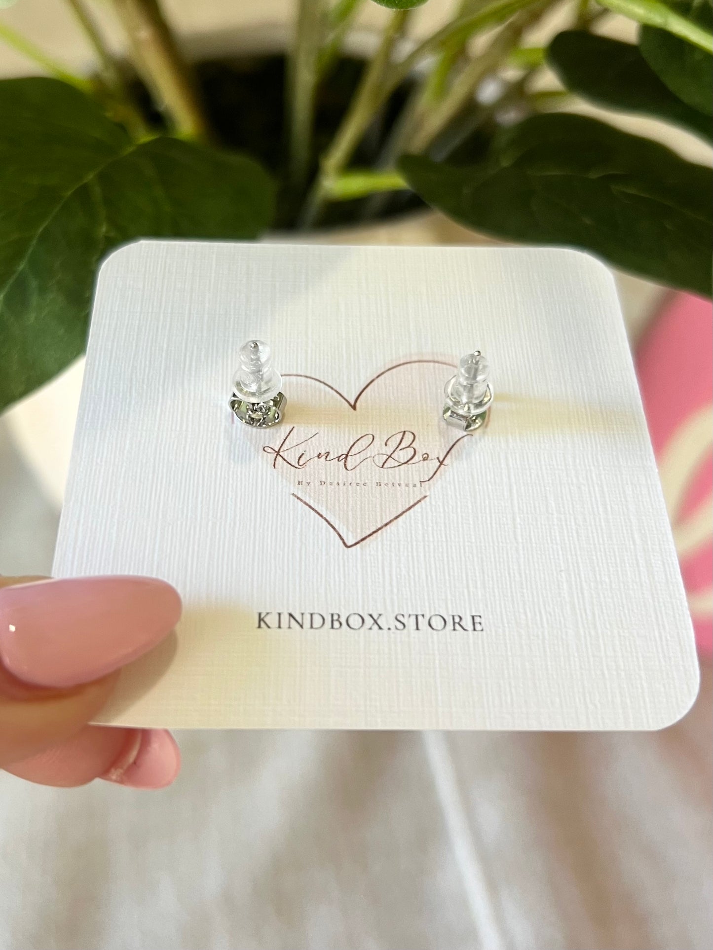 Earrings: Silver Studs