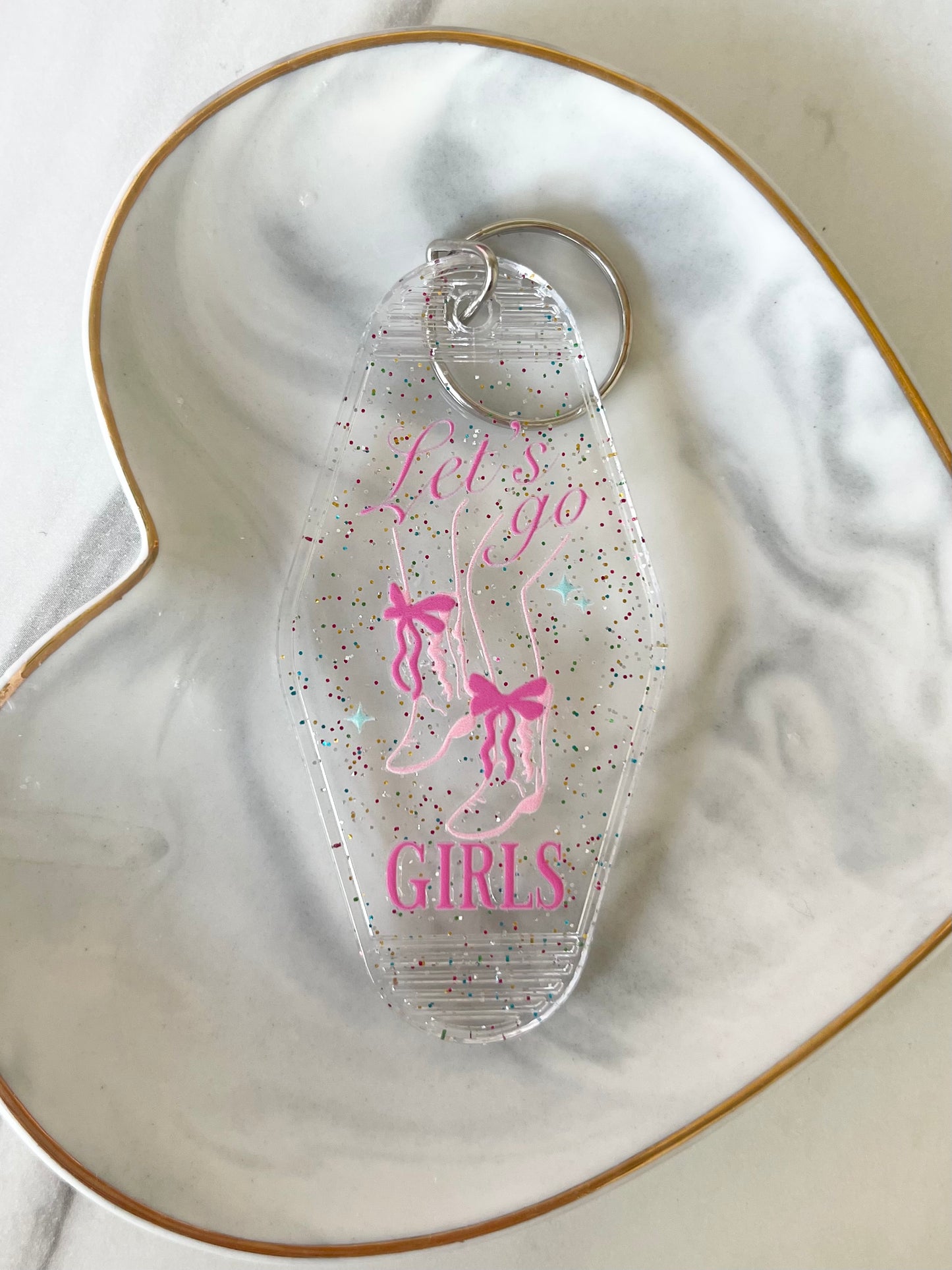 Keychain: Lets Go Girls