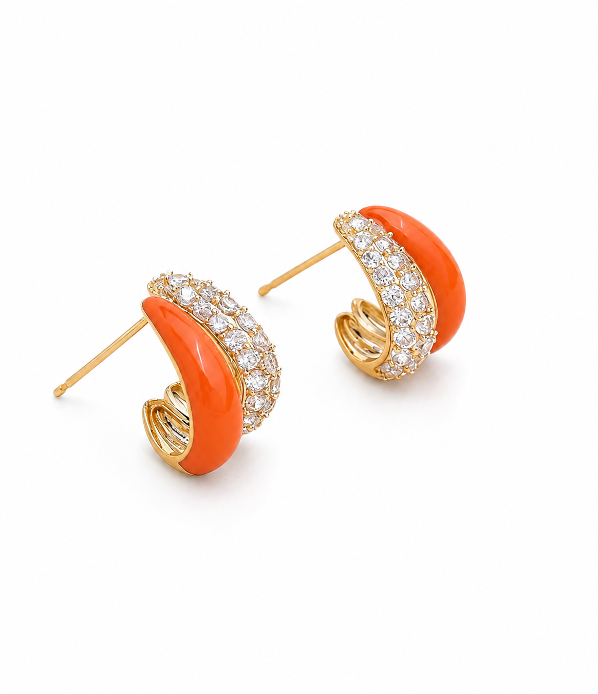 Fall Hug Statement Earrings