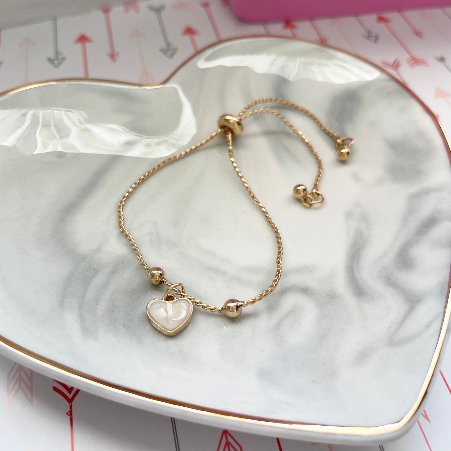 Bracelet: Gold Heart
