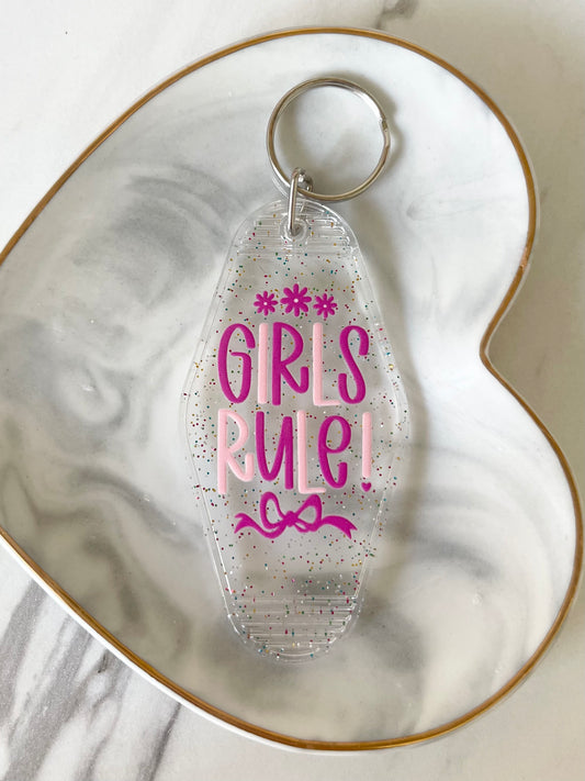 Keychain: Girls Rule