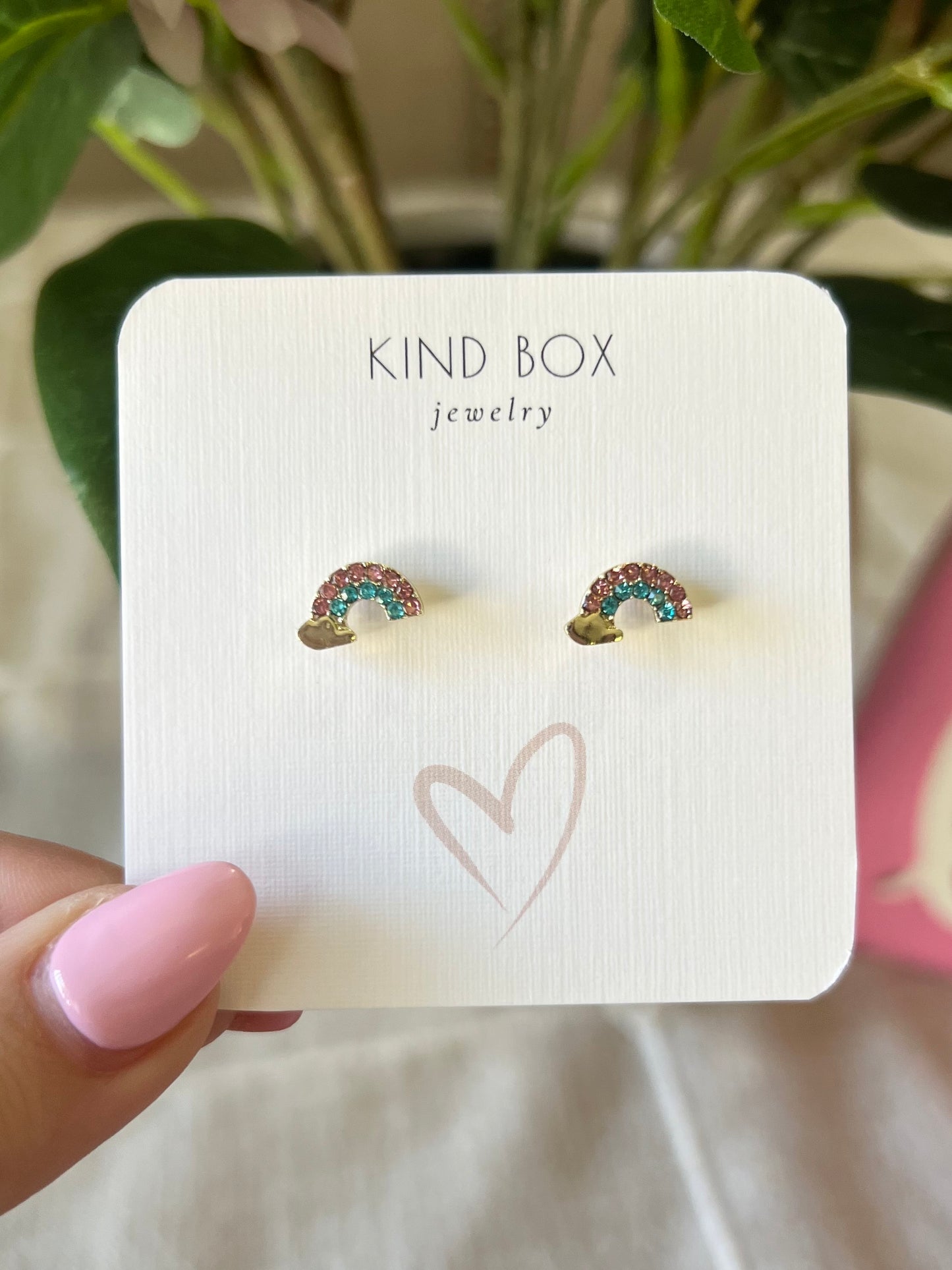 Earrings: Rainbows