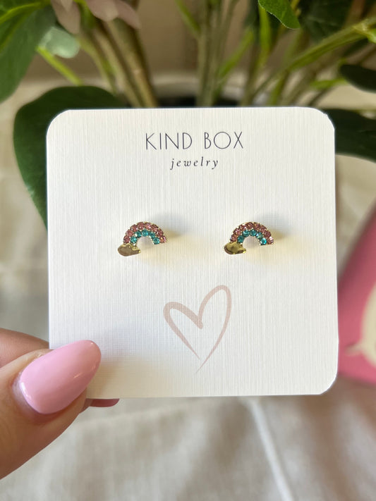 Earrings: Rainbows