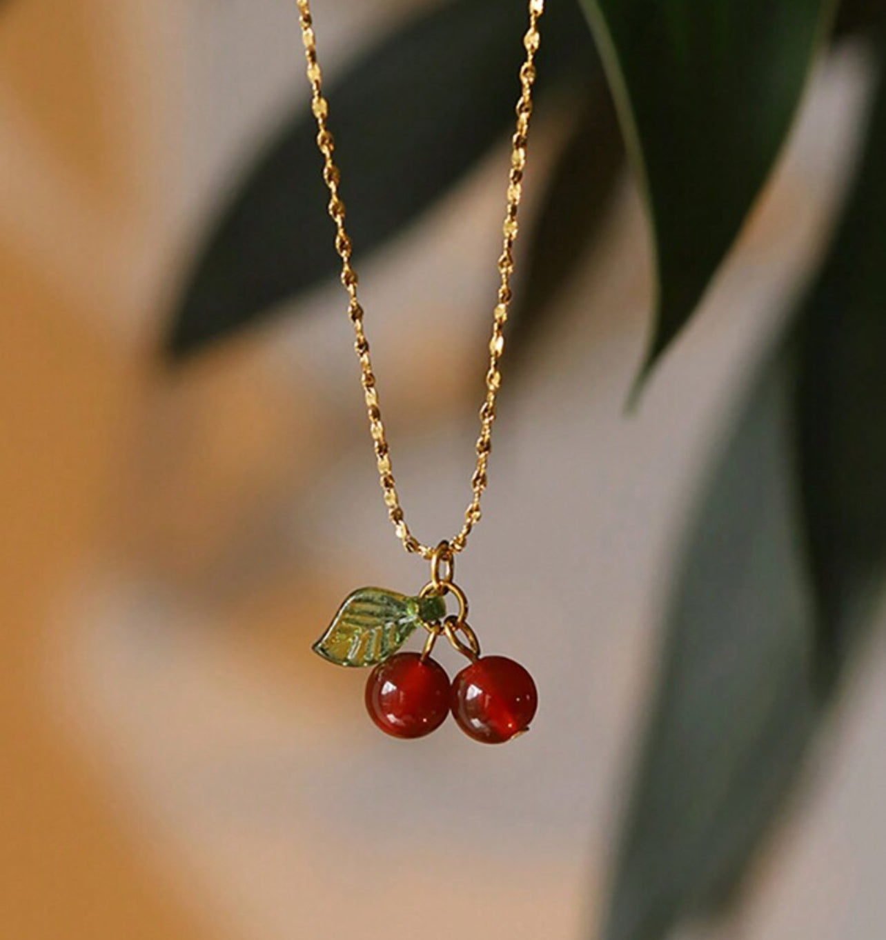 Necklace: Cherries