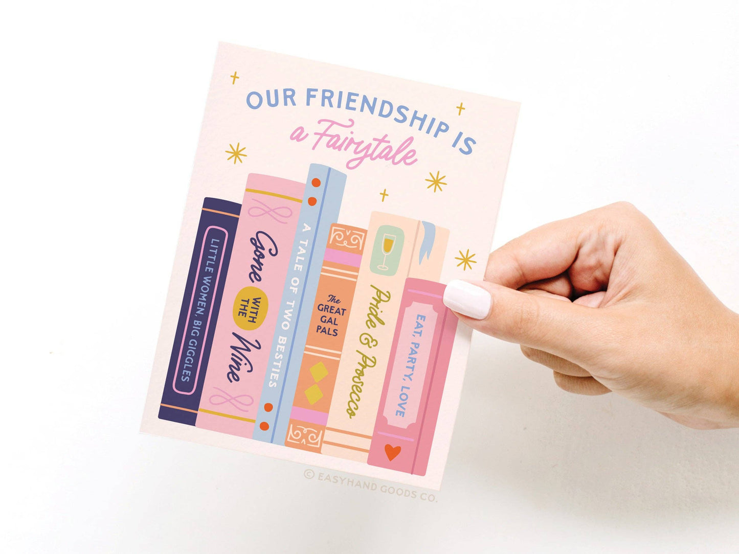 Card: Our Friendship Is a Fairytale Greeting Card