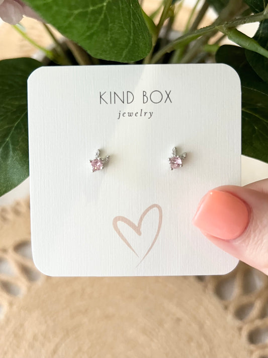 Earrings: Mini Bunny (twist back)