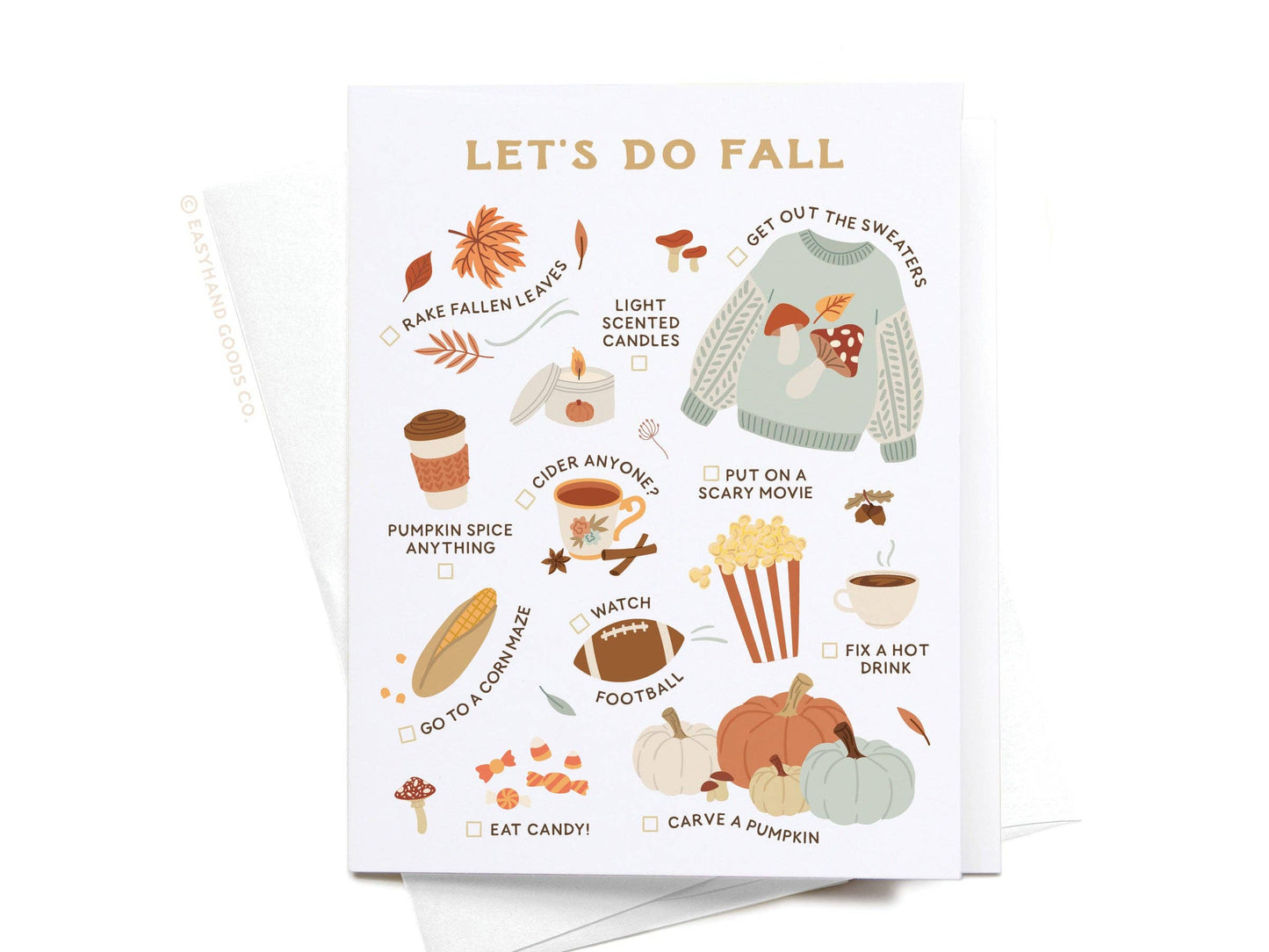 Card: Let’s Do Fall Greeting Card