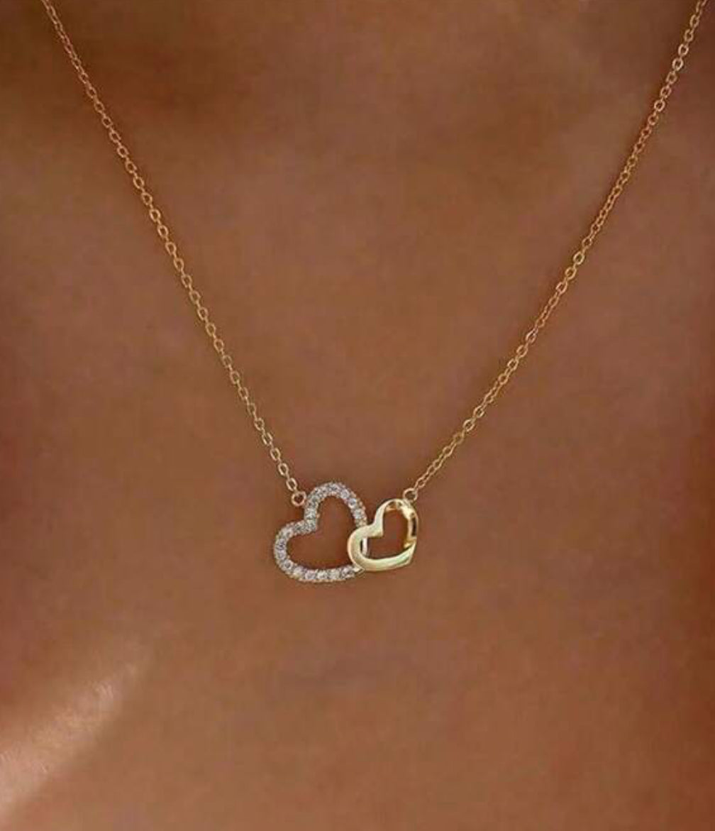 Necklace: Hearts Two