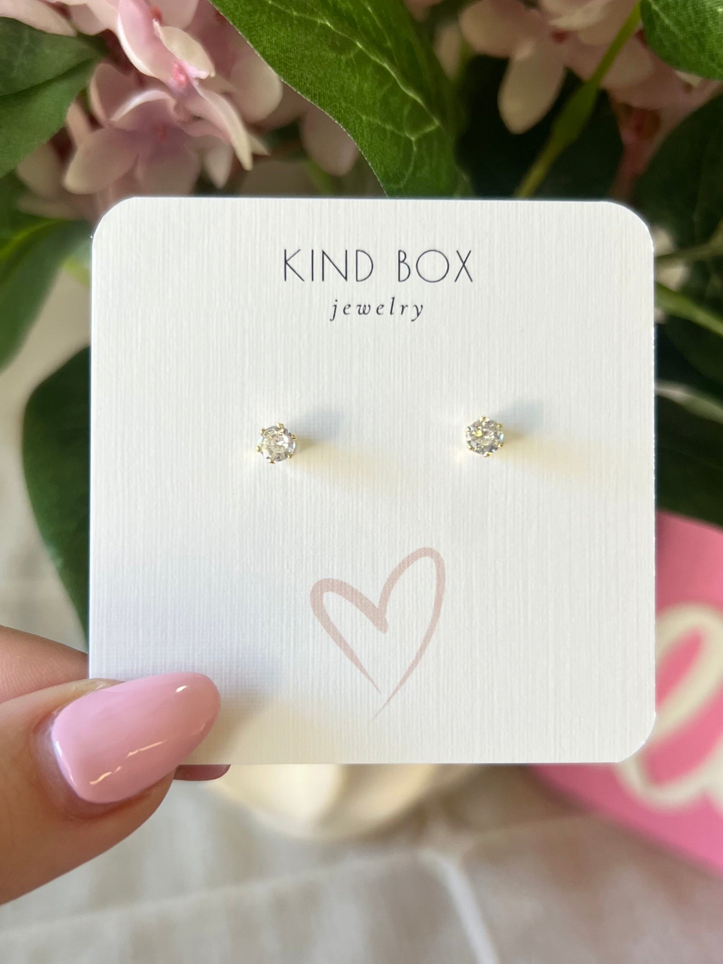 Earrings: 14K Plated Gold Everyday Diamonds