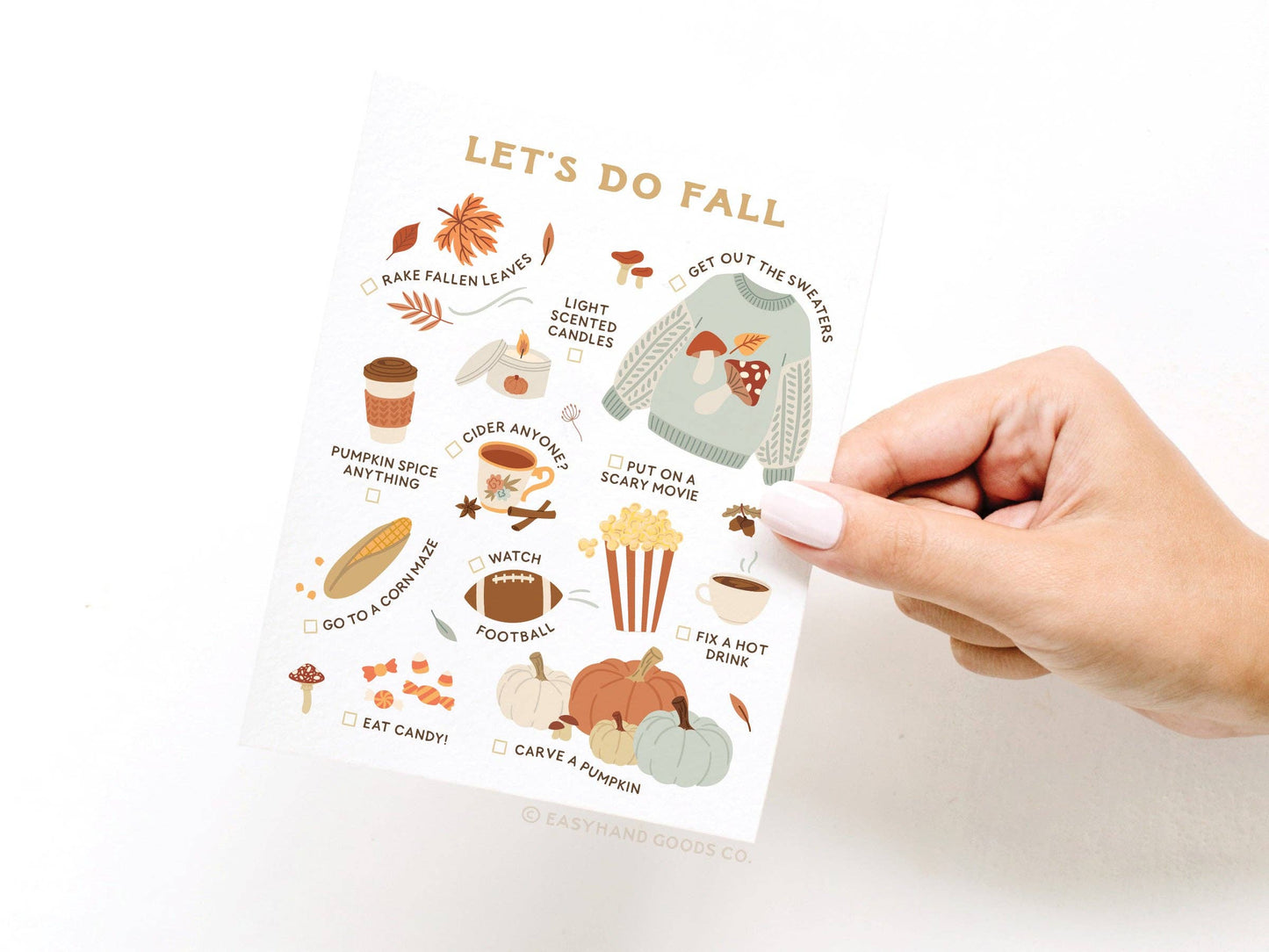 Card: Let’s Do Fall Greeting Card