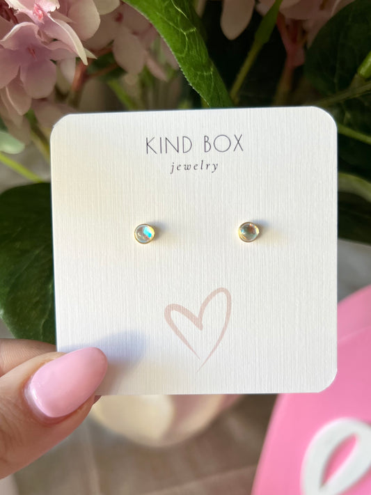 Earrings: 14K Plated Gold Droplets