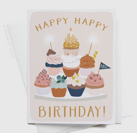 Card: Happy Happy Birthday