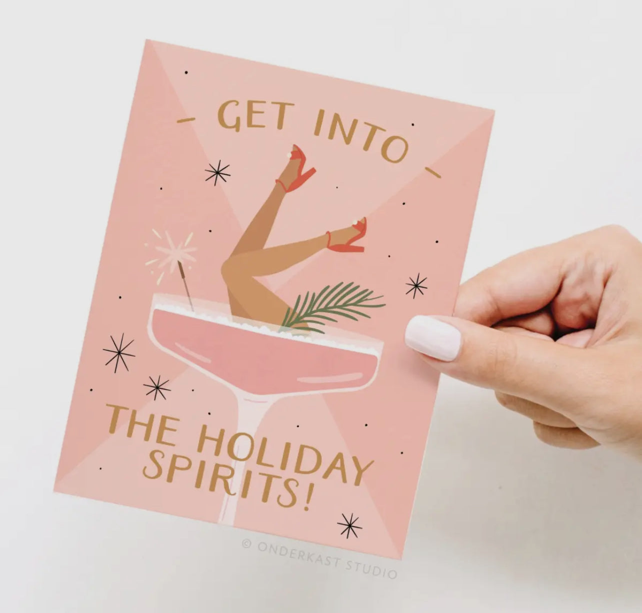 Card: Get Into The Holiday Spirits