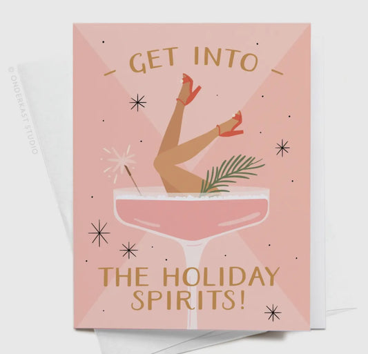 Card: Get Into The Holiday Spirits