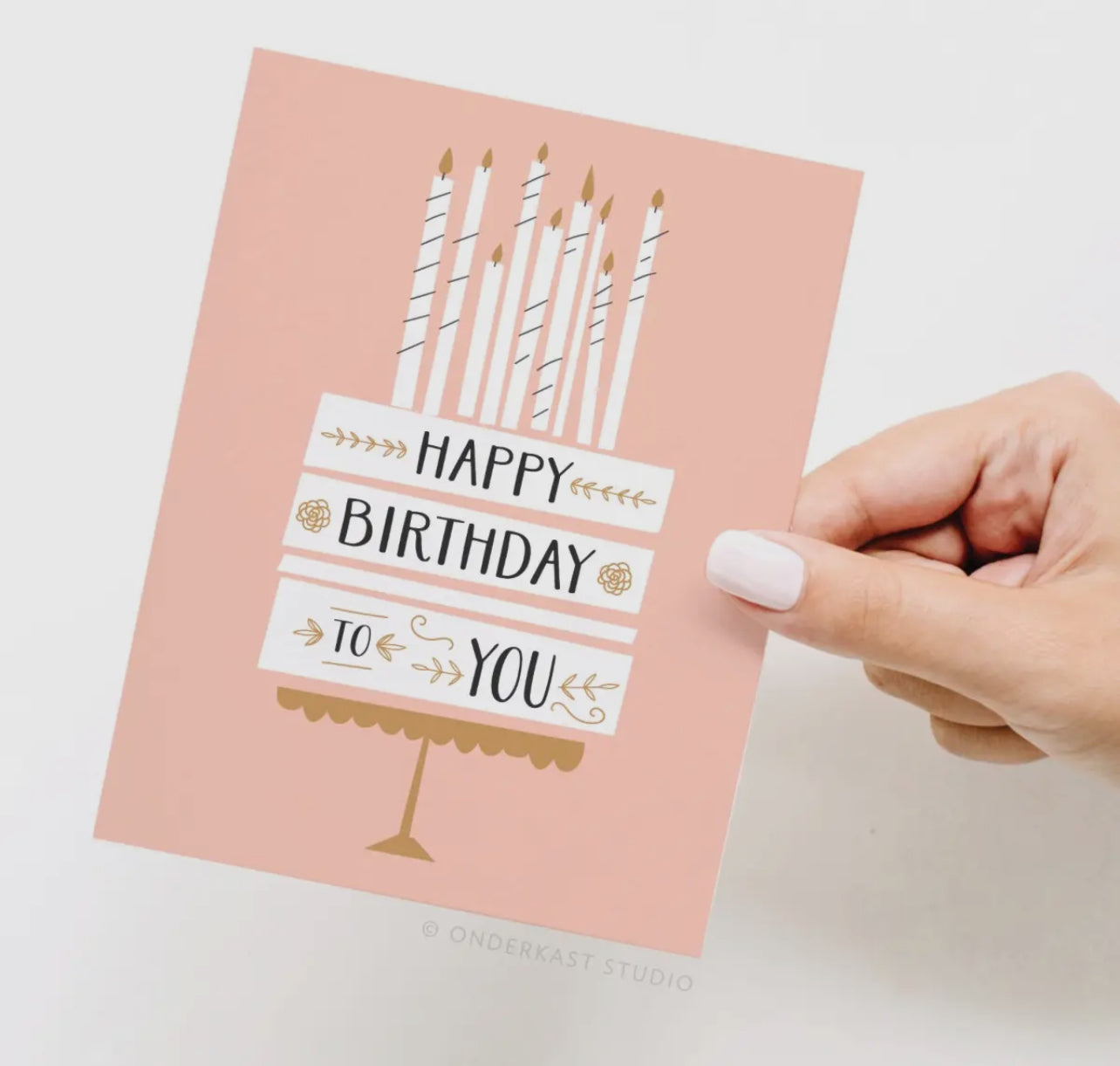 Card: Happy Birthday To You Cake