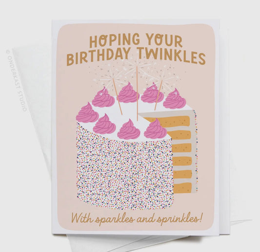 Card: Hoping Your Birthday Twinkles