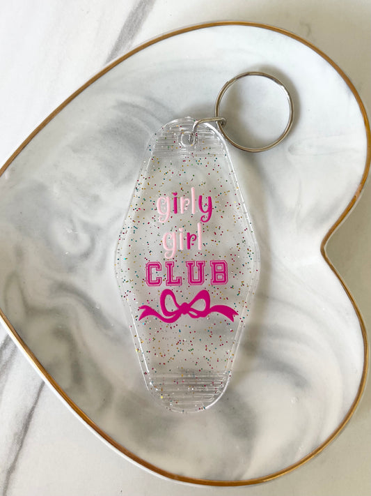 Keychain: Girly Girl Club