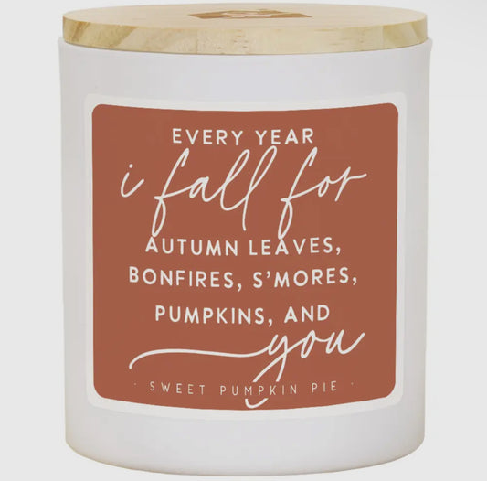 Candle: Fall for Autumn and Pies