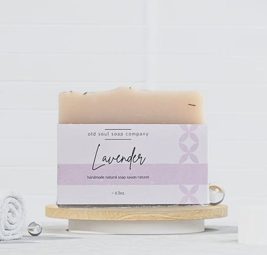 Hand Crafted Soap: Lavender