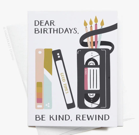 Card: Be Kind, Rewind