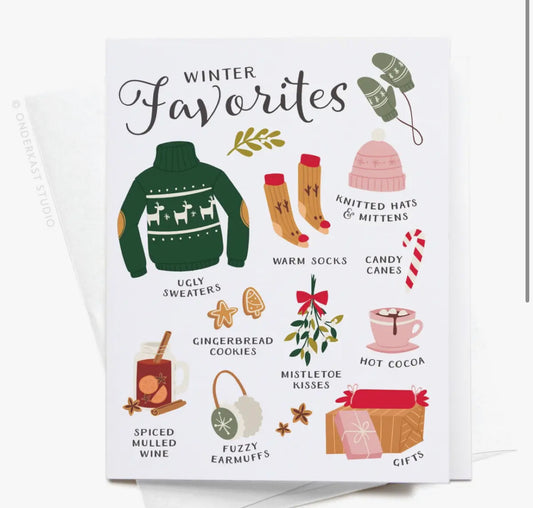 Card: Winter Favorites