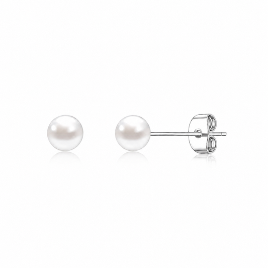 Timeless Pearl Stud Earrings