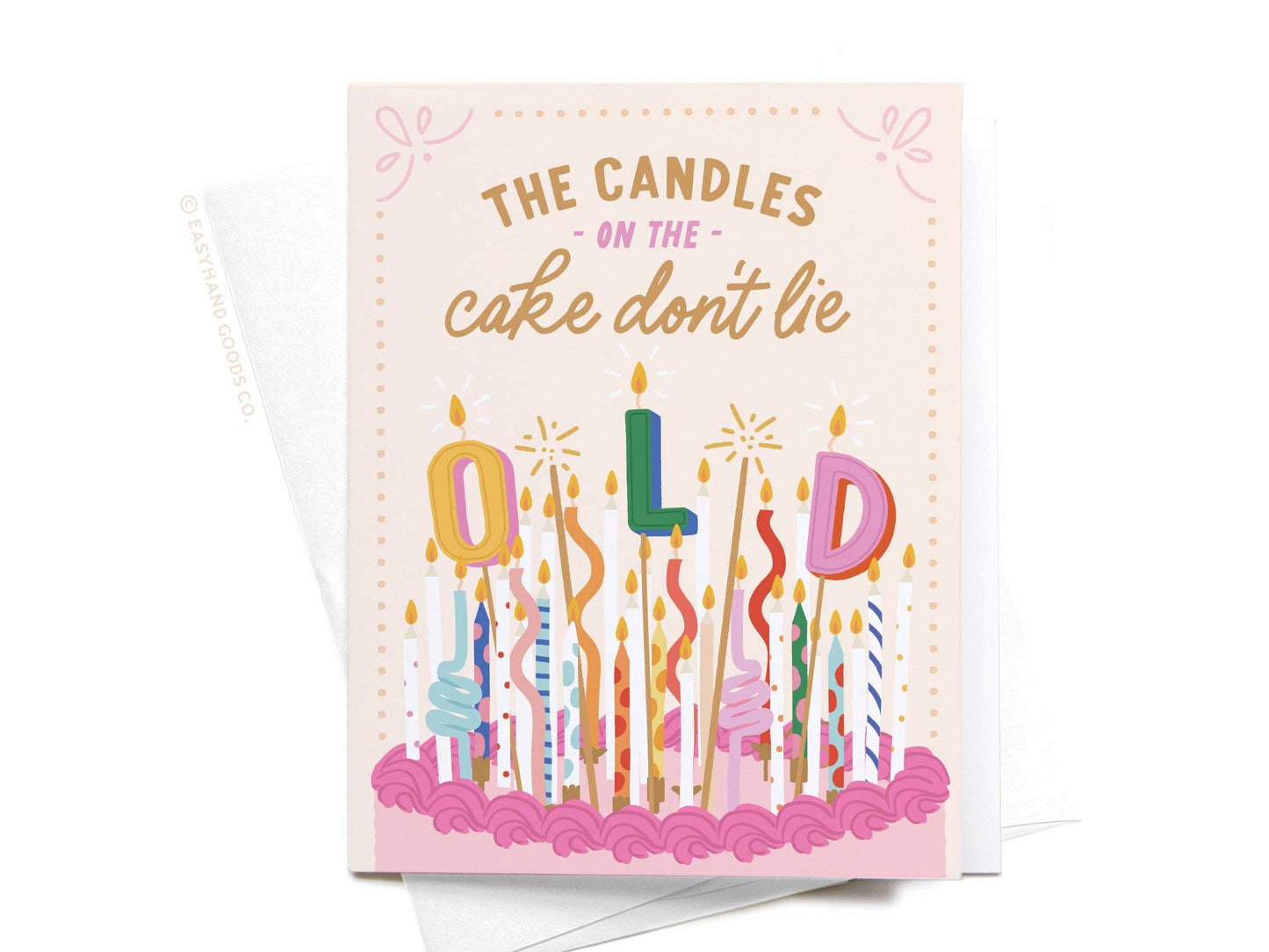 Card: The Candles on the Cake Don’t Lie Greeting Card
