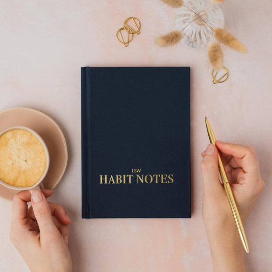 Journal: Habit Notes 📝 Daily Habit Tracking Journal | Self-Improvement